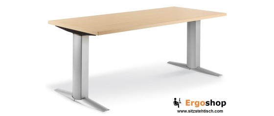 Angebot - Tischgestell Flexo Quick elektrisch höhenverstellbar - Klick System schnelle Montage