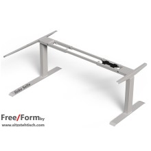 Tischgestell -FreeForm- elektrisch höhenverstellbar für Freiform Tischplatten 600/1000 mm - 1000/1200 mm